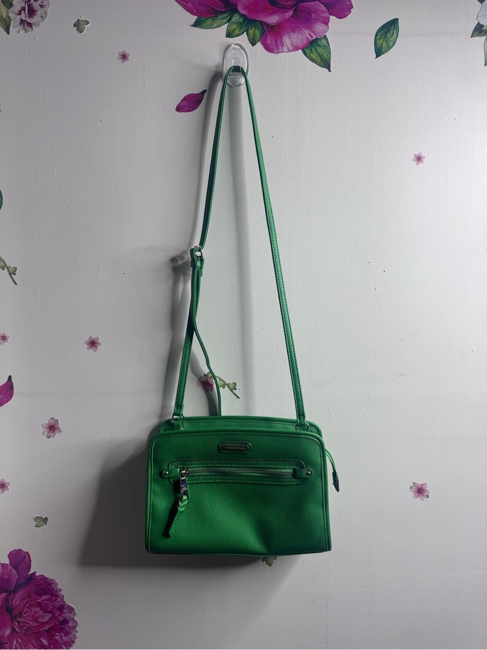 Green Dana Buchanan Crossbody Sling Bag - Sleek Everyday Carry